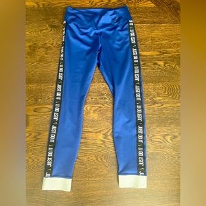 Nike just do it royal blue women’s leggings size M